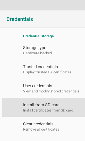 ChromeOS: click Install from SD card